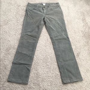 JCrew Grey Corduroy Pants